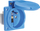 Prizë paneli Bals 71118, 3P 16A, 250V IP44, blu