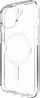 Капак за телефон ZAGG Crystal Palace Snap iPhone 16 15 14 13, заштита 4m, компатибилен со MagSafe, проѕирен