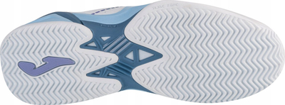 Atlete tenisi Joma Set Lady 2402 W, për goca, të bardha me blu