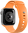 Rrip për orë inteligjente Puro ICON Silicone Band, për Apple Watch 38/40/41mm, silikon, portokalli apricot