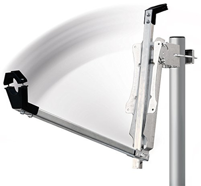 Сателитска антена Wentronic goobay 67333, 80 cm, алуминиум, антрацит