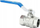 Valvul sferike Hidrosan BALL VALVE, 1\", dorezë alumini blu
