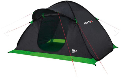 Çadër kampingu High Peak Swift 3, për 3 veta, 2000 mm, e zezë