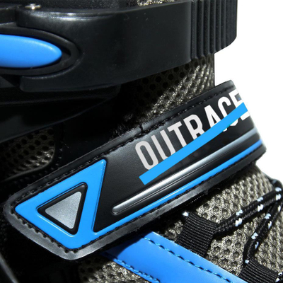 Patina inline Outrace Ghost Adjustable, 43-46, rrota 84mm, e zezë blu