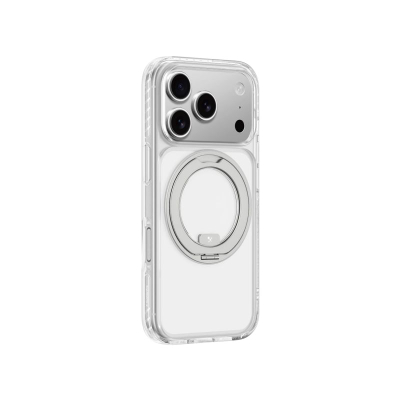 Mbrojtëse telefoni Amazingthing Titan Pro MagSpin për iPhone 17 Pro Max, me MagSafe, gri