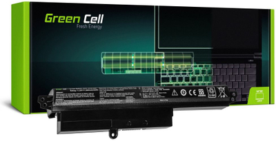 Bateri laptopi Green Cell AS91 për Asus X200, 11.1V, 2200mAh, e zezë