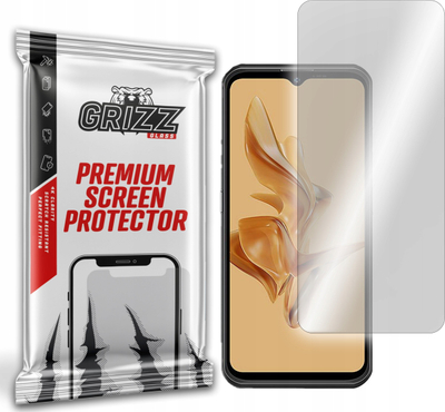 Xham mbrojtës hibrid GrizzGlass për Ulefone Armor 17 Pro, rezistent ndaj goditjeve, transparencë e lartë
