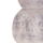 Vazo dekorative Vermo HM4396, terrakotë, 18x19 cm, gri e hapur