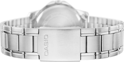 Orë dore Casio MTPV004D 7B, analoge, çelik inoks, argjend