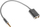 Kabllo audio Maclean MCTV-580, Jack 3.5mm në 2x Jack 3.5mm, 0.15m, e bardhë
