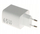 Karikues rrjeti Delta Power CHAR X199C, 65W GaN, 2x USB C 1x USB A, i bardhë