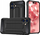 Këllëf Hybrid Armor për iPhone 16 Plus, kundra goditjeve, i zi