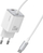 Karikues muri Usams JC Series CC261, 20W GaN, 2x USB-C, i bardhë