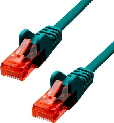 Kabllo rrjeti ProXtend CAT6 UTP, 20m, PVC, jeshile