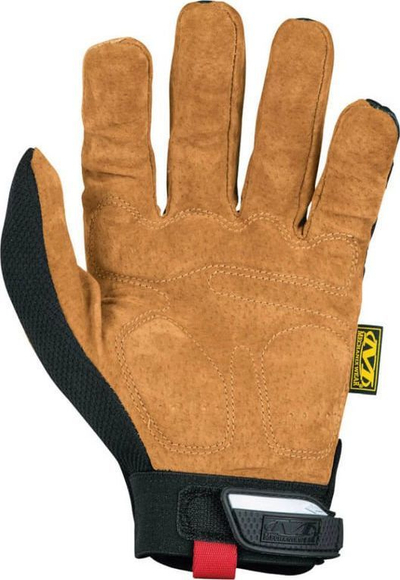 Doreza pune Mechanix Wear M-Pact Leather, Durahide, TrekDry, Black Coyote XXL