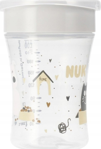 Gotë trajnimi NUK Magic Cup, 230ml, 8m+, shumëngjyrëshe