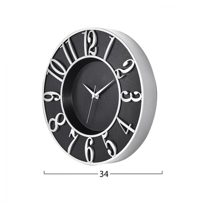 Orë muri metal + MDF 34×34 cm (HM7466.02)