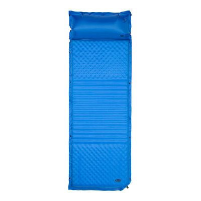 Dyshek kampingu që fryhet vetë Nils Extreme NC4001, 190x63x3.8 cm, me jastëk, blu
