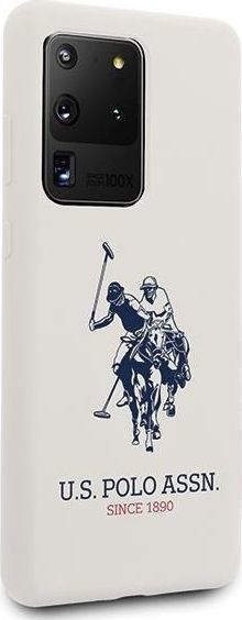 Mbrojtëse për telefon Polo Assn US USHCS69SLHRWH S20 Ultra G988, e bardhë