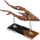 Figurë loje Atomic Games X-Wing 2nd ed Trident Class Assault Ship, e portokalltë