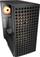 Kasa kompjuteri Cougar Airface Eco RGB, Middle Tower, xham i temperuar, pa furnizues energjie, e zezë