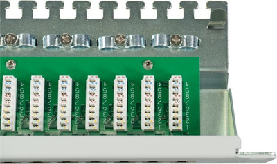 Patch panel EFB Elektronik 37667.1M, 24 porta RJ-45, Cat6, 1U, gri