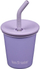 Чаша за деца Klean Kanteen Kid Cup, 10oz, со сламка, виолетова