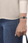 Orë dore për femra Tissot T-Lady Lovely Square, e bardhë/zezë
