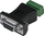 Adapter serial StarTech.com DB9 në terminal block, RS422 RS485, 5 pin, jeshil