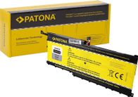 Bateri laptopi Patona Lenovo ThinkPad X1 00HW028, 3290mAh, 15.2V, e verdhë