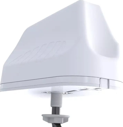 Antena LTE Poynting 3‑në‑1 MIMO GPS, 450‑2700 MHz, fitim 4.2 dBi, e bardhë