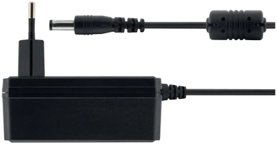 Adapto i rrymë Deltaco 12V 3A, hyrje 100-240V, kabllo 1.5 m, i zi