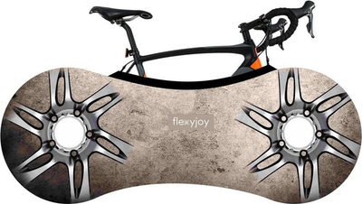 Mbulesë biçiklete Flexyjoy FJB690, elastike poliester elastan, për goma 26–29", me shumë ngjyra