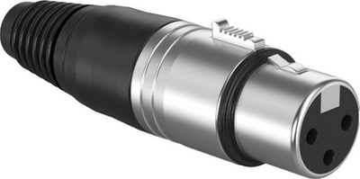 Set prej 3 prizave të mikrofonit Procab VC3FX-P XLR 