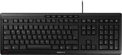 Tastierë CHERRY STREAM, USB, layout spanjoll QWERTY, e zezë