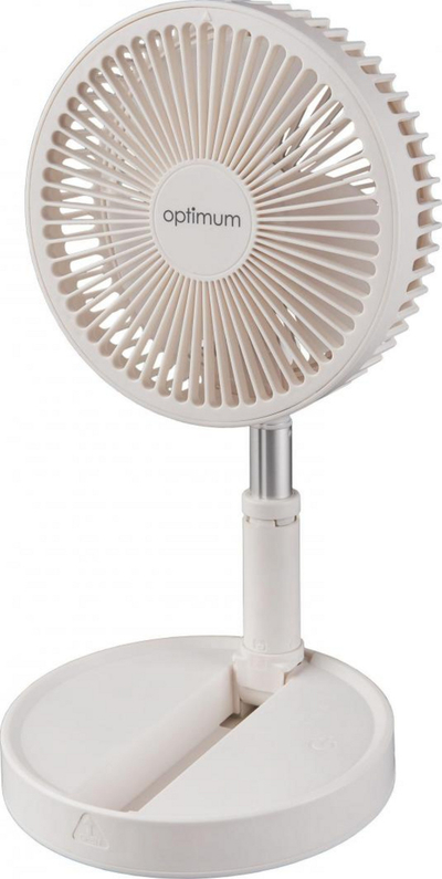 Ventilator freskues me bateri Optimum WB 1020, 100 cm, i kremtë