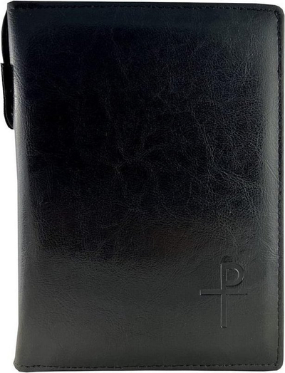 Kopertinë Pallottinum për Millennium Bible, 16x22cm, eko lëkurë e zezë