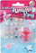 Set lip gloss unazë Hippo Glamorous, 10 palë stikera vathësh, shumëngjyrëshe