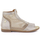 Çizme vere për goca Jezzi RMR24148-5, eco-leather, me vrima, ngjyrë ari