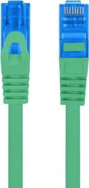 Kabllo rrjeti Lanberg Patchcord CAT.6A S FTP LSZH, 1m, 500MHz, jeshile