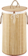 Shportë rrobash Zeller Bamboo Laundry Basket, 55L, bambu natyrale