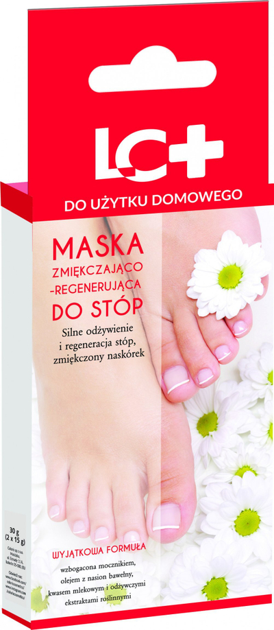 Maskë eksfoliuese për këmbë LC+, çorape 1 palë, që zbut dhe rigjeneron