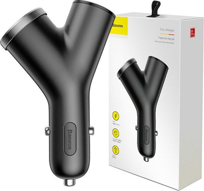 Karikues Baseus i Tipit Y, 2x USB-A, 3.4A (SB4834)