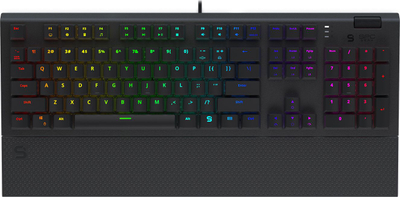 Tastierë SPC Gear GK650K, RGB, e zezë
