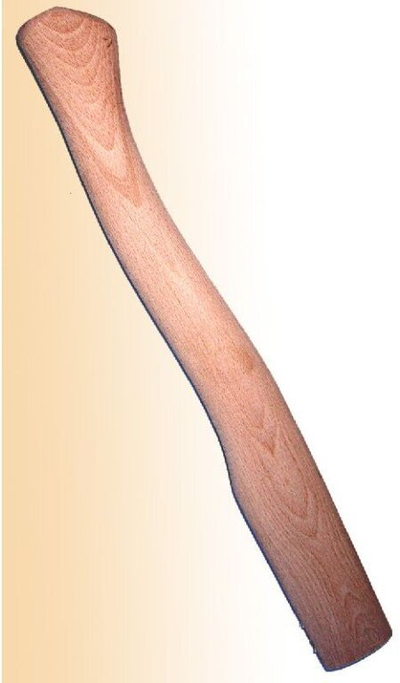 Bisht sëpate pa markë, 50cm, kokë 26x59mm, i gdhendur në formë