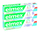 Set 3 x 75 ml pasta dhëmbësh Elmex Sensitive Whitening, unisex