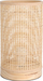 Lampë tavoline Koopman Timeless Elegance, bambu, Ø23 cm, ngjyrë druri