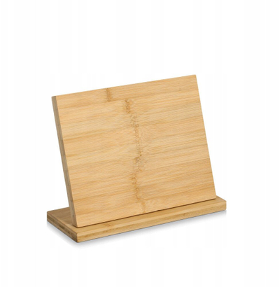 Bllok thikash Zeller Magnetic, bambu, me faqe magnetike, ngjyrë natyrale