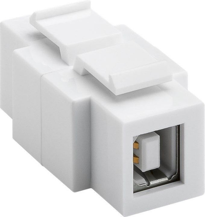 Адаптер USB Goobay 79930, USB A во USB B, 2.0, бел