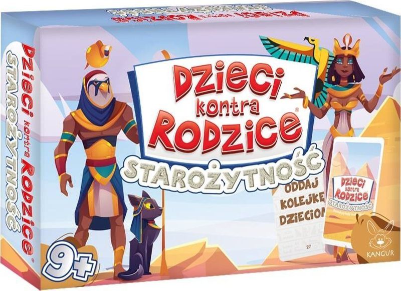 Loja me pyetje Kangaroo Children Versus Parents Antiquity, familjare, kuiz edukativ